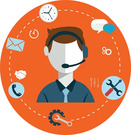 HubSpot CRM contact management dashboard showing lead records with name, email, and company fields